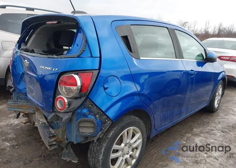 2016 Chevrolet Sonic Lt Auto from USA, damaged, VIN 1G1JC6SGXG4132302